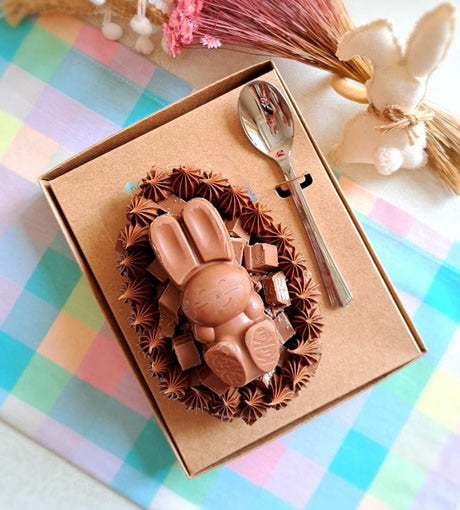 Cascas de ovos de páscoa recheadas