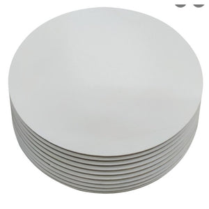 CAKE BOARD MDF BRANCO 21CM (5573) UNID - CURIFEST