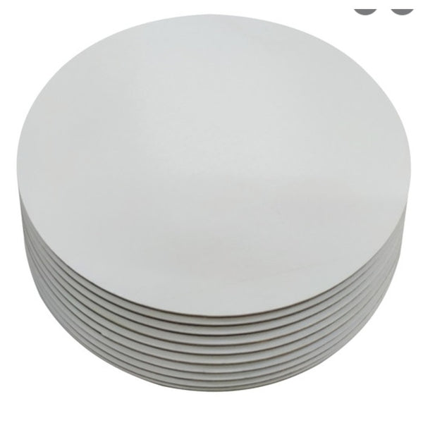 CAKE BOARD MDF BRANCO 21CM (5573) UNID - CURIFEST