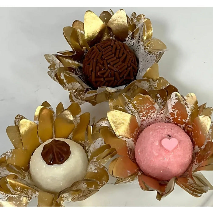 12090 FORMINHA MINI MADRI DOURADO 30UND 830018- DECORA DOCES