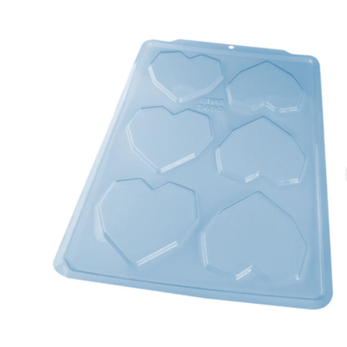 11203 FORMA SIMPLES TABLETE CORAÇAO LAPIDADO TIPO 200G REF3693- BWB