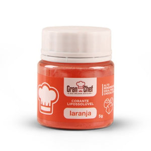 CORANTE LIPOSSOLÚVEL LARANJA 5G - GRAN CHEF