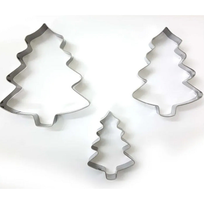 12100 CORTADOR INOX ARVORE DE NATAL 3 PCS CA280 - PRIME CHEF