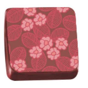 6280 TRANSFER PARA CHOCOLATE 29X39 FLOR 2 VERMELHO STALDEN