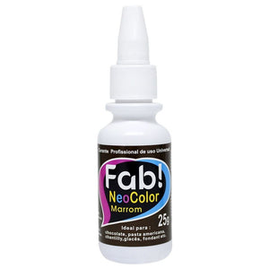 CORANTE NEOCOLOR MARROM 25G - FAB