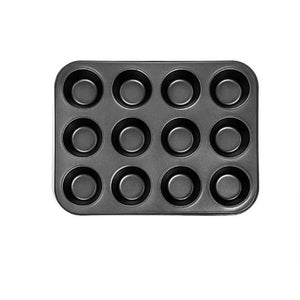10365 FORMA PARA CUPCAKE TEFLON 12 ESPAÇOS - CONFEITUDO