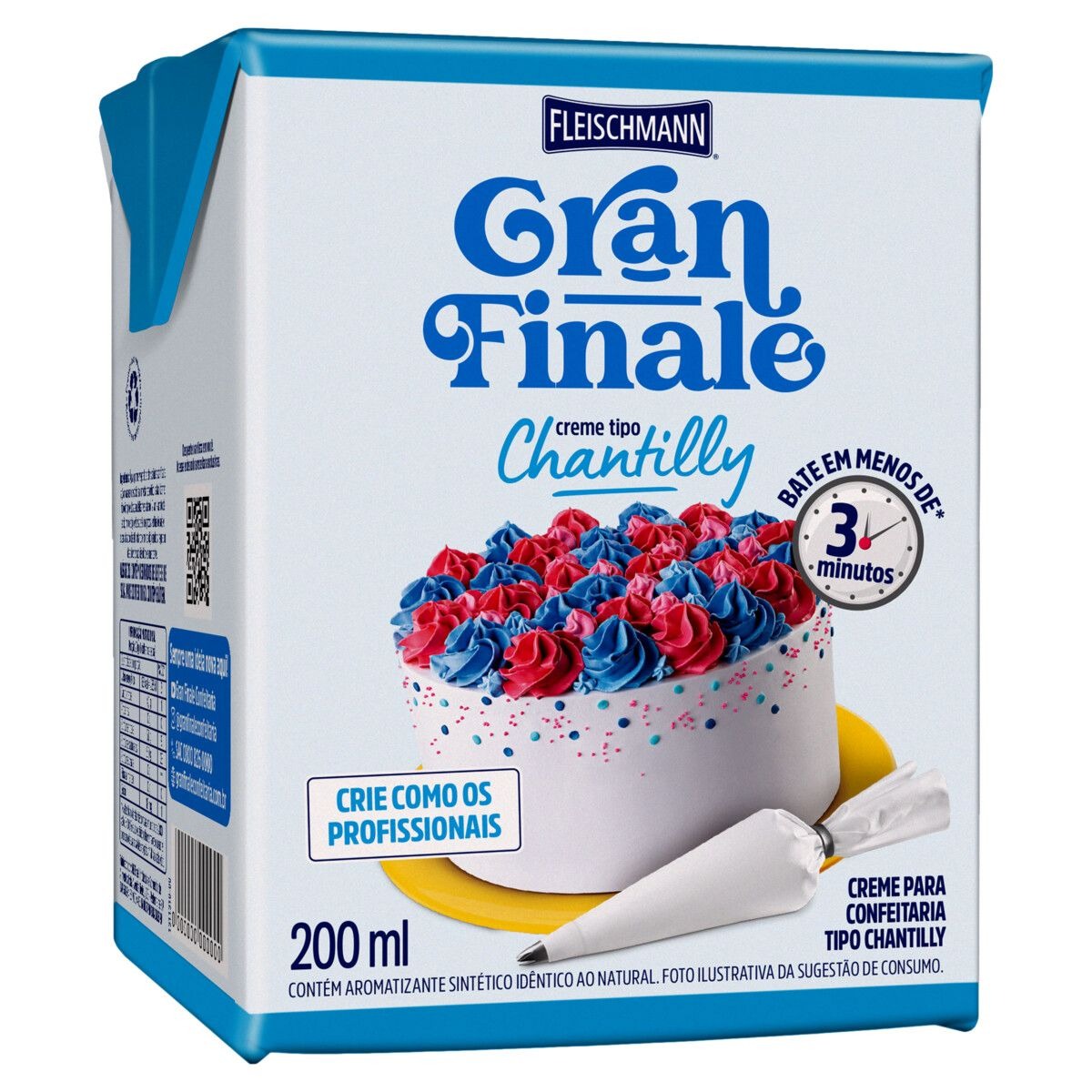 CHANTILLY GRAN FINALE 200ML - FLEISCHMANN