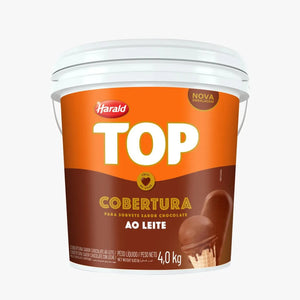 2260 COBERTURA LÍQUIDA PARA SORVETE PREMIUM AO LEITE 4KG TOP - HARALD
