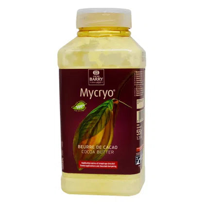 0869 MANTEIGA DE CACAU MYCRYO 550G - BARRY CALLEBAUT NCB-HD706-BYEX-X55