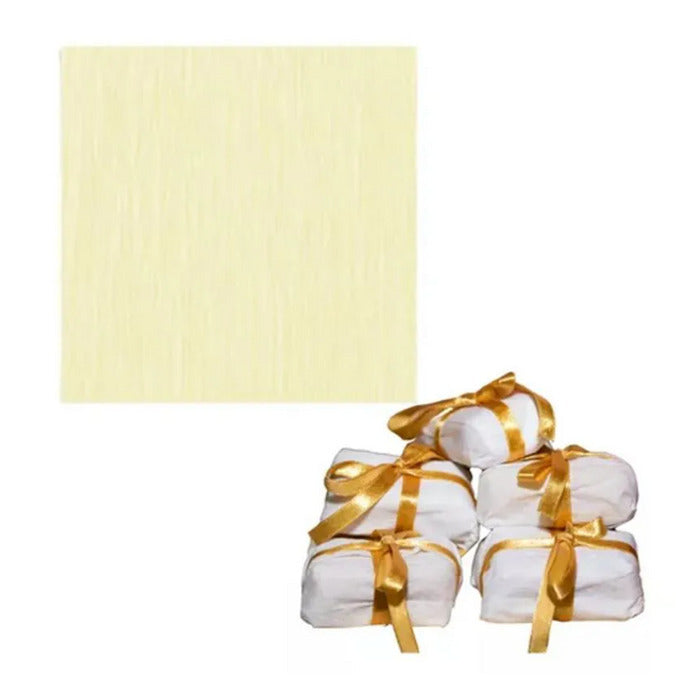 10738 PAPEL PARA BEM CASADOS BRANCO 15X15 CM {5,9X 5,9 IN - ULTRAFEST