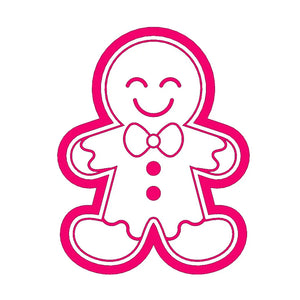 10399 KIT CORTADOR CARIMBO GINGERBREAD 3D - RR CORTADORES