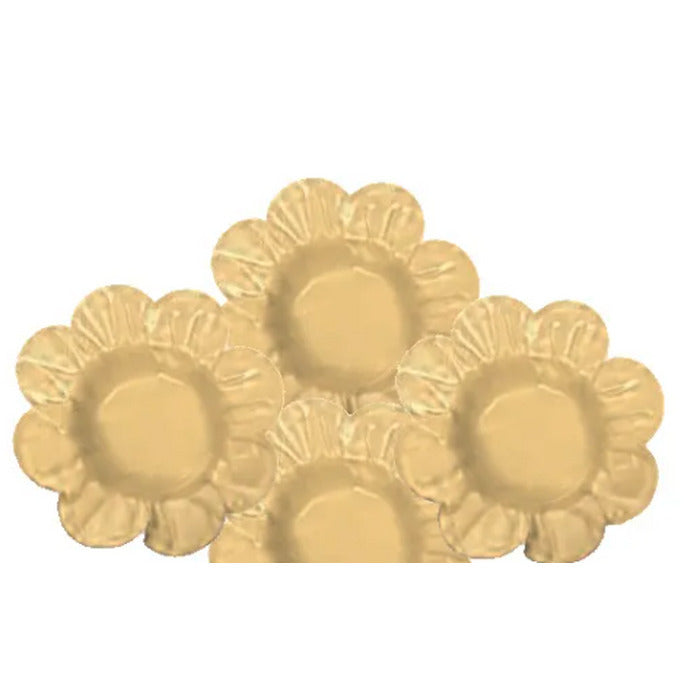 12026 FORMINHA MIOSOTIS CREME 50UND 9014 - DECORA DOCES