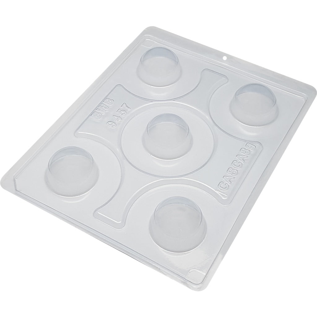 FORMA 3 PARTES COM SILICONE ESFERA 40MM 9457 - BWB