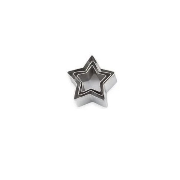 10766 CORTADOR DE ESTRELA MINI 3PC REFCA529 - PRIME CHEF