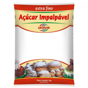 1648 AÇÚCAR IMPALPÁVEL EXTRAFINO 1KG - ARCOLOR