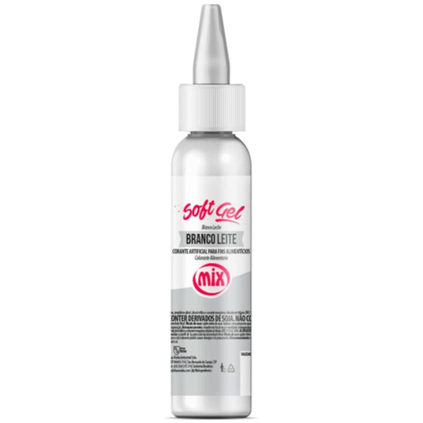 CORANTE SOFTGEL BRANCO LEITE 25G - MIX