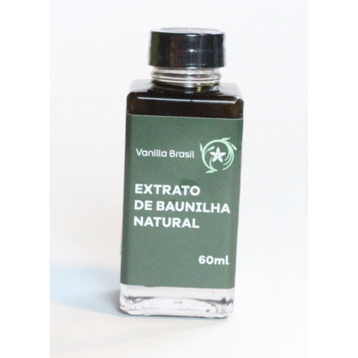 EXTRATO DE BAUNILHA NATURAL 60ML -VANILLA BRASIL
