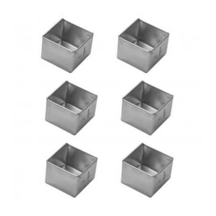 FORMA PÃO DE MEL QUADRADO 5X2,4CM - DOUPAN