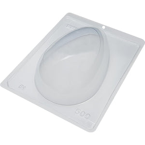 FORMA 3 PARTES COM SILICONE OVO LISO 500G 51 - BWB