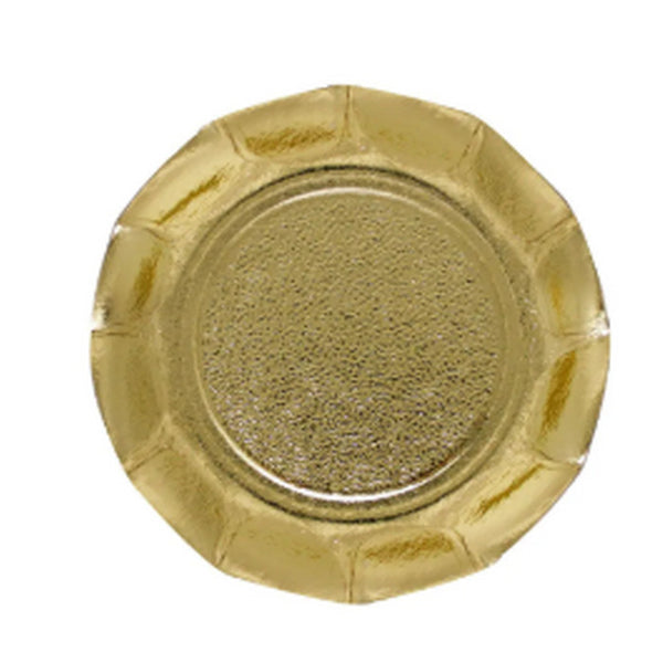 10741 BASE REDONDA COM BORDA OURO 20 UND - ULTRAFEST