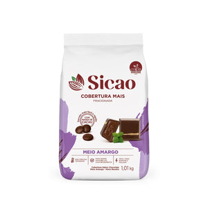 1531 COBERTURA MAIS SABOR CHOCOLATE MEIO AMARGO GOTAS 1,01KG ILDEZ7075900B05 - SICAO