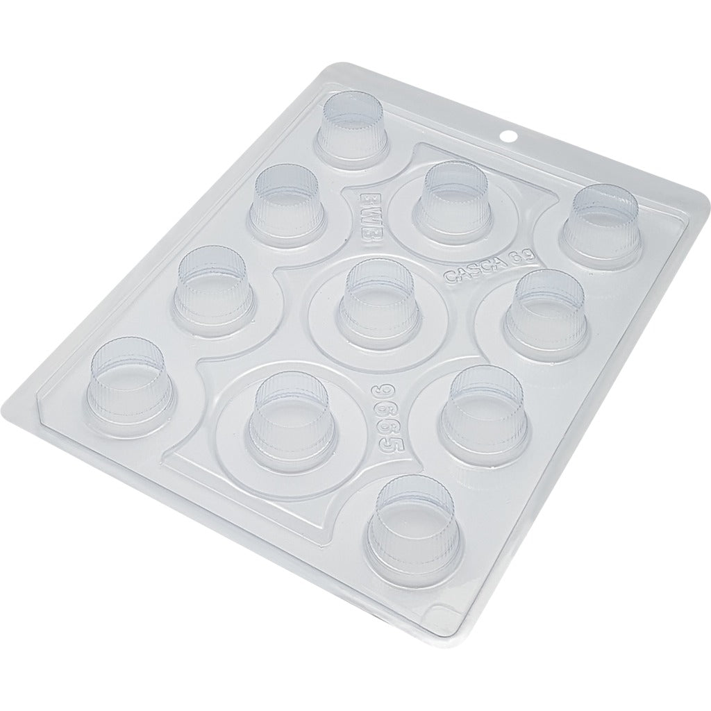 FORMA 3 PARTES COM SILICONE ALPINO 9665 - BWB