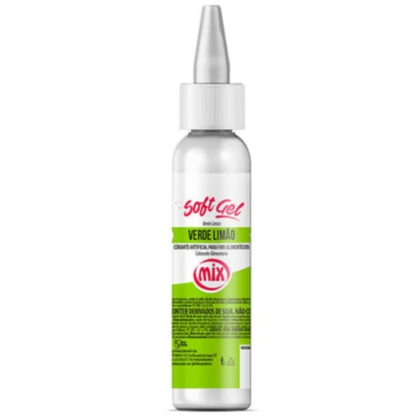 CORANTE SOFTGEL VERDE LIMÃO 25G - MIX