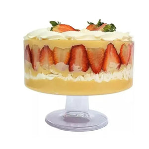 11369 TAÇA PARA SOBREMESA REDONDA 2,200L TRANSPARENTE REF6125 - LSC TOYS