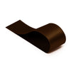 6852 FITA CETIM LISO MARROM 15MM x 10M - CROMUS