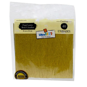 PAPEL PARA BEM CASADOS 15X15 CM {5,9X 5,9 IN - ULTRAFEST