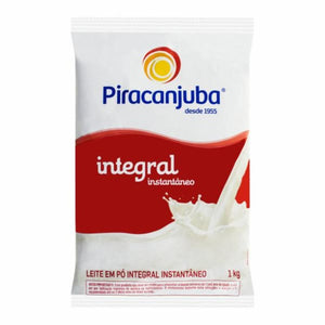 LEITE EM PÓ INTEGRAL INSTANTÂNEO 1KG - PIRACANJUBA