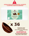 PRÉ-VENDA DE CASCAS DE OVOS CHOCOLATE NOBRE MEIO AMARGO MINI 36 UND x 20g - RITZMANN
