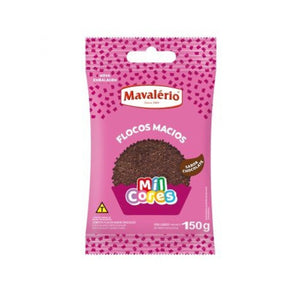 6432 FLOCOS MACIO SABOR CHOCOLATE 150G  - MAVALÉRIO