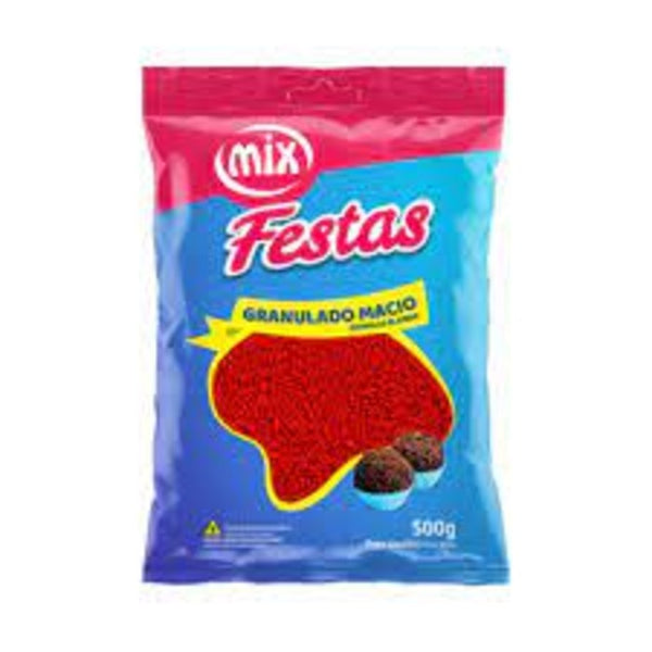 GRANULADO MACIO VERMELHO 500G MIX