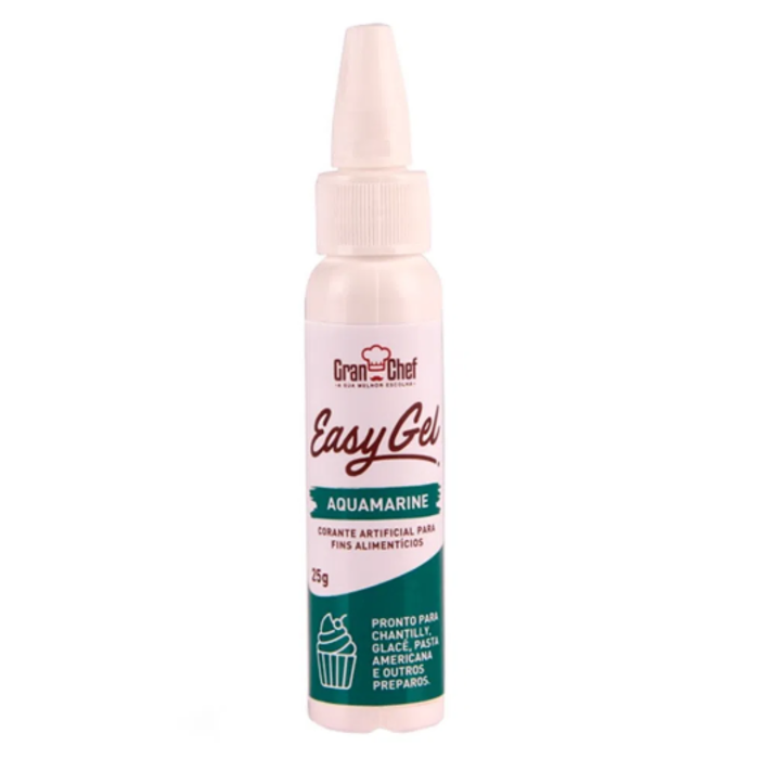 CORANTE EASY GEL AQUAMARINE 25G - GRAN CHEF