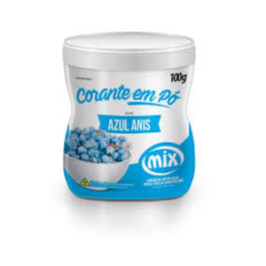 CORANTE EM PÓ AZUL ANIS 100G - MIX