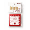 ETIQUETA MINI CARD O AMOR FICA MAIS DOCE-STICR