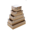 12416 CAIXA LINEA COM TAMPA DE ACETATO 7X7X4CM 1 und - CROMUS