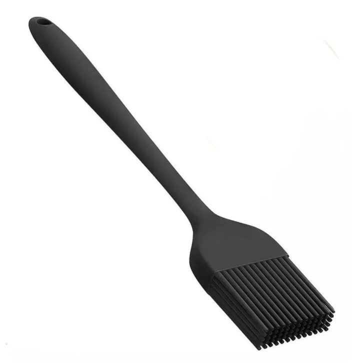 12104 PINCEL CULINARIO 21CM PEQUENO PRETO EM SILICONE - PRIME CHEF