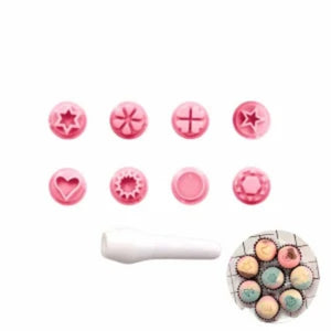 7627 KIT CARIMBOS MINI ROSA BEBÊ - BLUE STAR