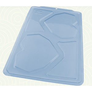 11204 FORMA SIMPLES TABLETE CORAÇAO LAPIDADO TIPO 500G REF3695 - BWB