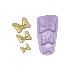 7925 MOLDE DE SILICONE LACINHOS RATINHA 1137 - PRIME CHEF