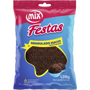 GRANULADO MACIO CHOCOLATE AO LEITE 1,01KG - MIX