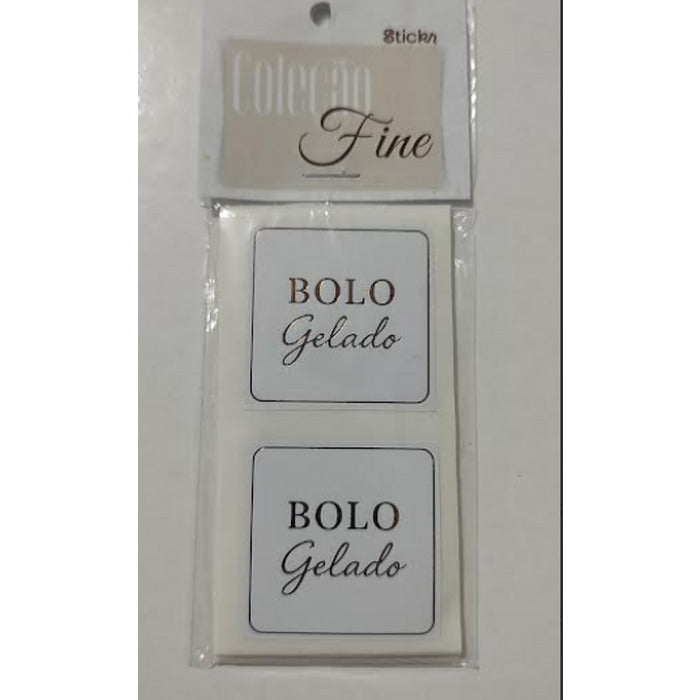 12337 ADESIVO BOLO GELADO COM 30UND - STICKR