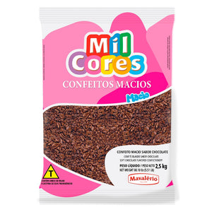 FLOCOS MACIO SABOR CHOCOLATE 2,5KG  - MAVALÉRIO