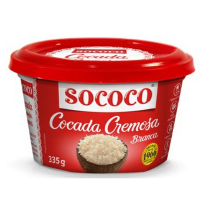 1701 COCADA CREMOSA DE COCO BRANCO 335G - SOCOCO