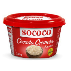 1701 COCADA CREMOSA DE COCO BRANCO 335G - SOCOCO