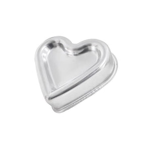 3378 FORMA BALLERINE CORAÇÃO M 17CM X 18CM X 4,5CM ALUMINIO REF 3289 - CAPARROZ