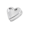 FORMA BALLERINE CORAÇÃO M 17CM X 18CM X 4,5CM ALUMINIO REF 3289 - CAPARROZ
