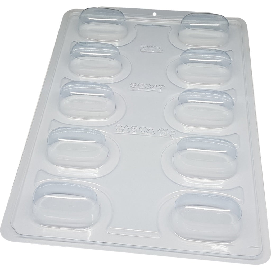 FORMA 3 PARTES COM SILICONE SEMIPROFISSIONAL MINI TRUFA ALONGADA SP 847 3522 - BWB